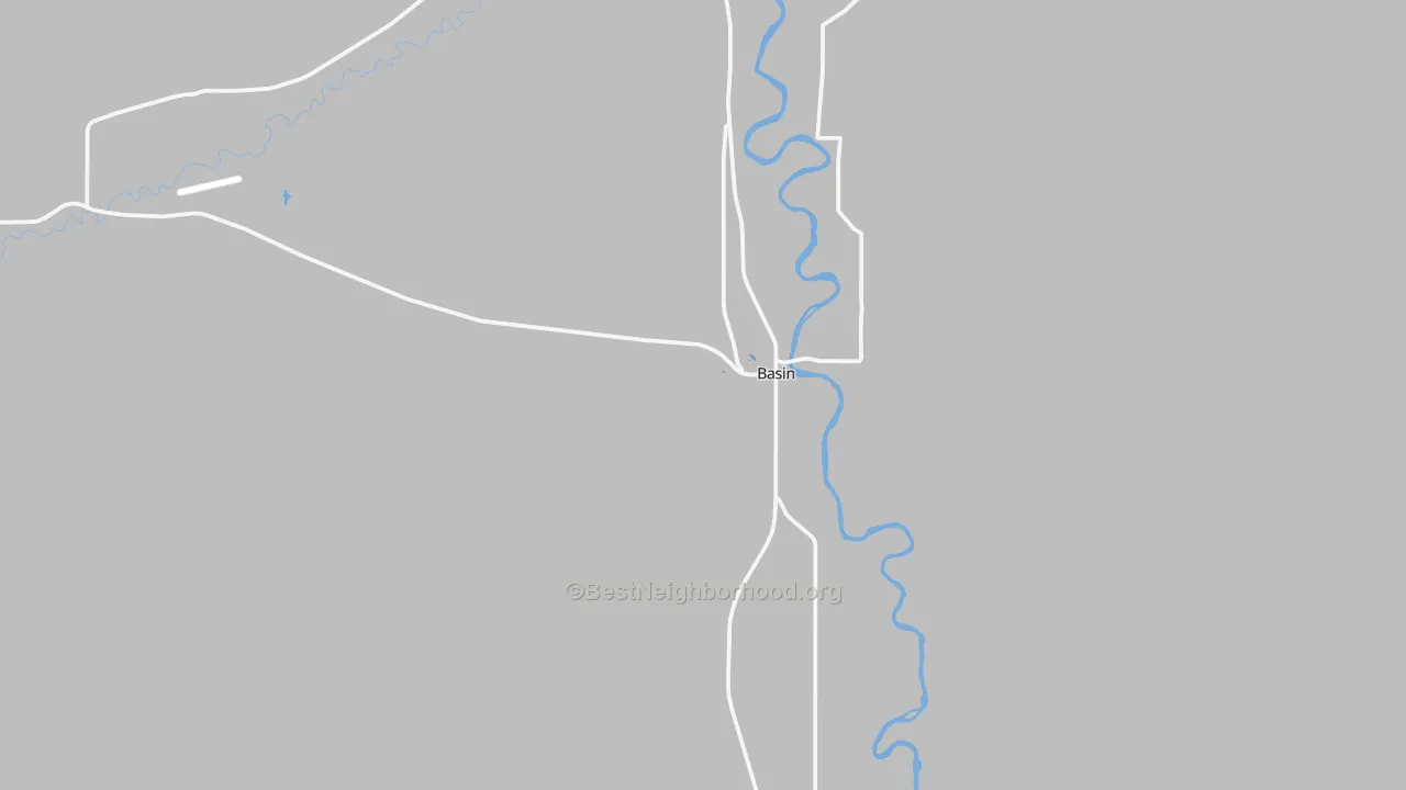 Transit Grade map of 82410, WY