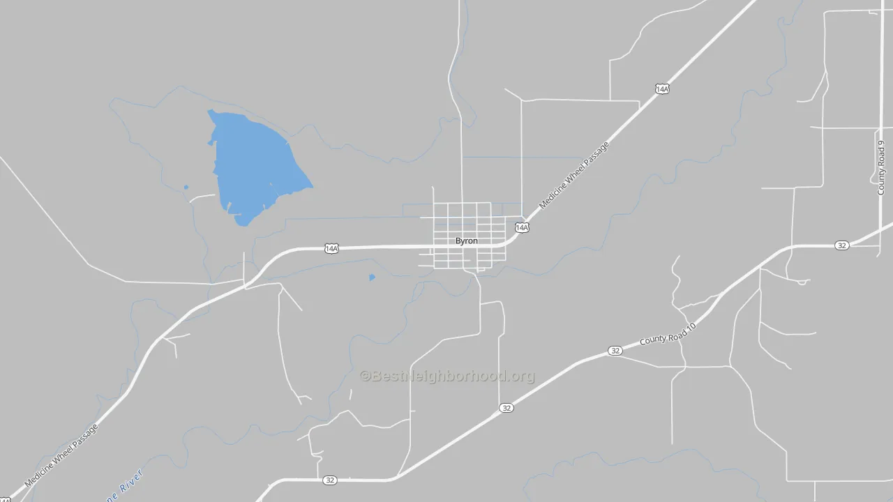 Transit Grade map of 82412, WY