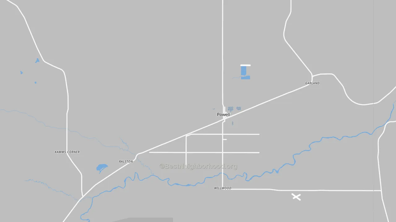 Transit Grade map of 82435, WY