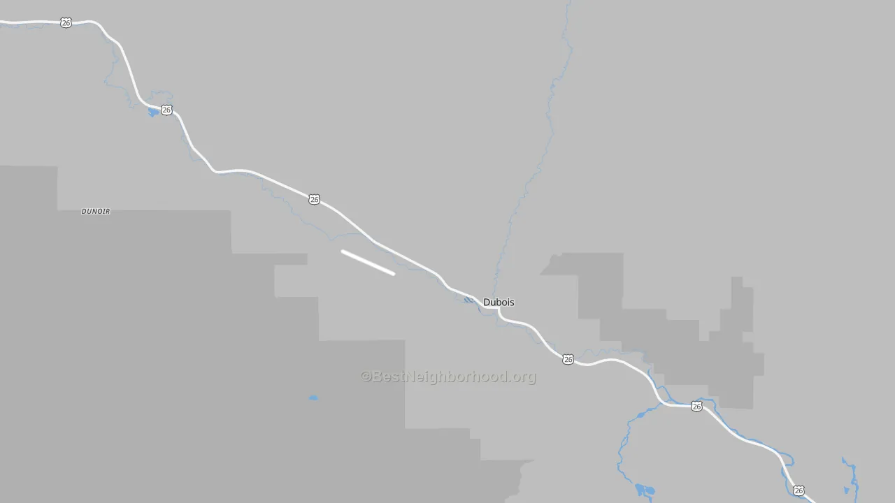 Transit Grade map of 82513, WY