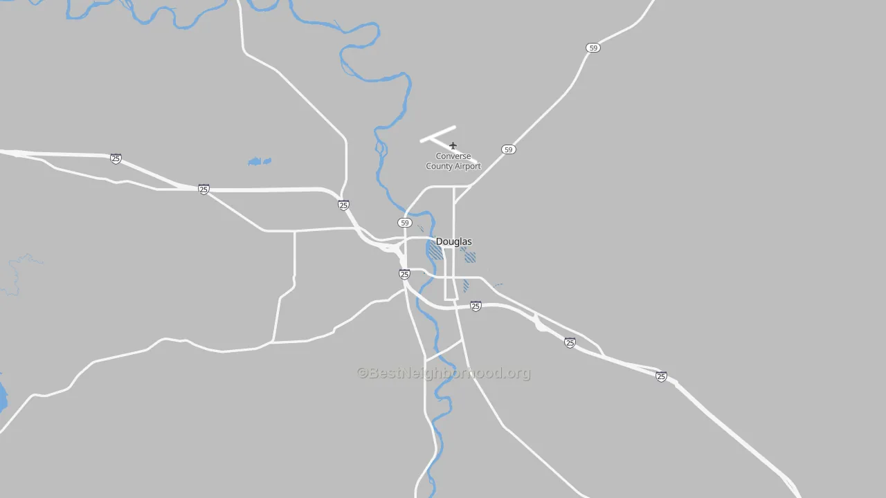 Transit Grade map of 82633, WY
