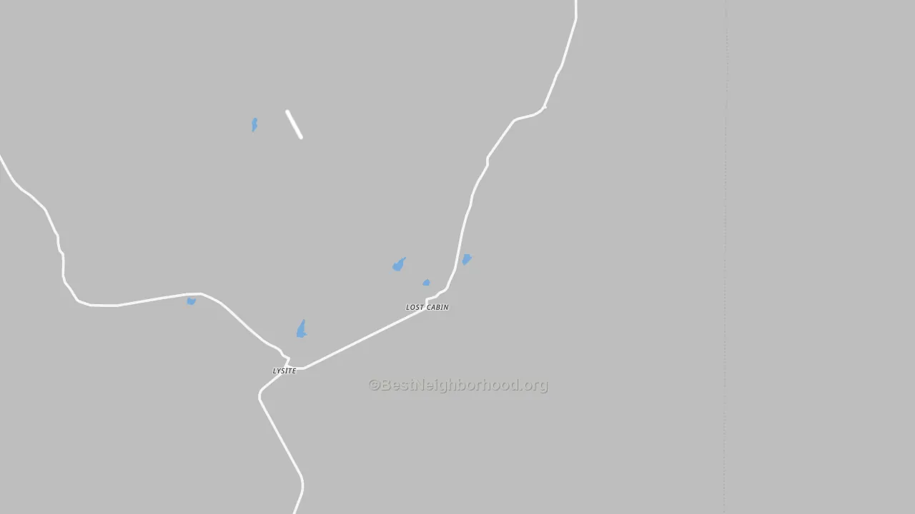 Transit Grade map of 82642, WY