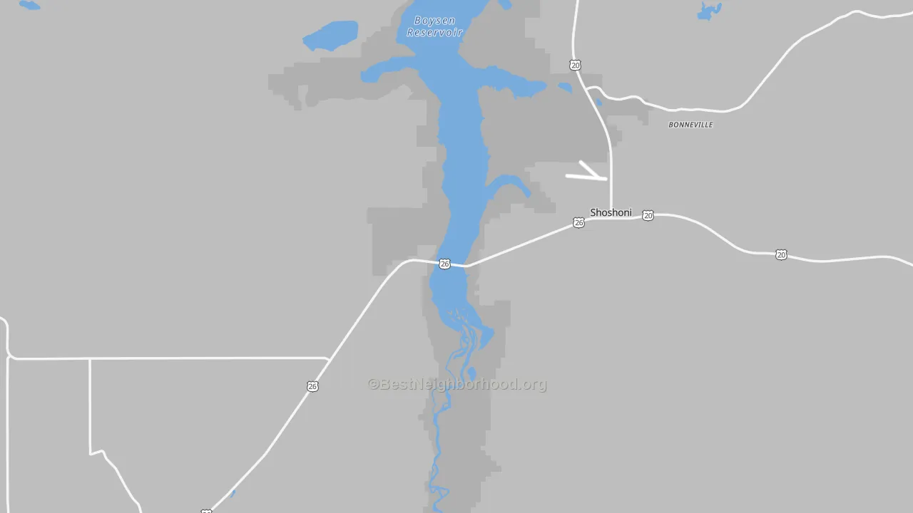 Transit Grade map of 82649, WY