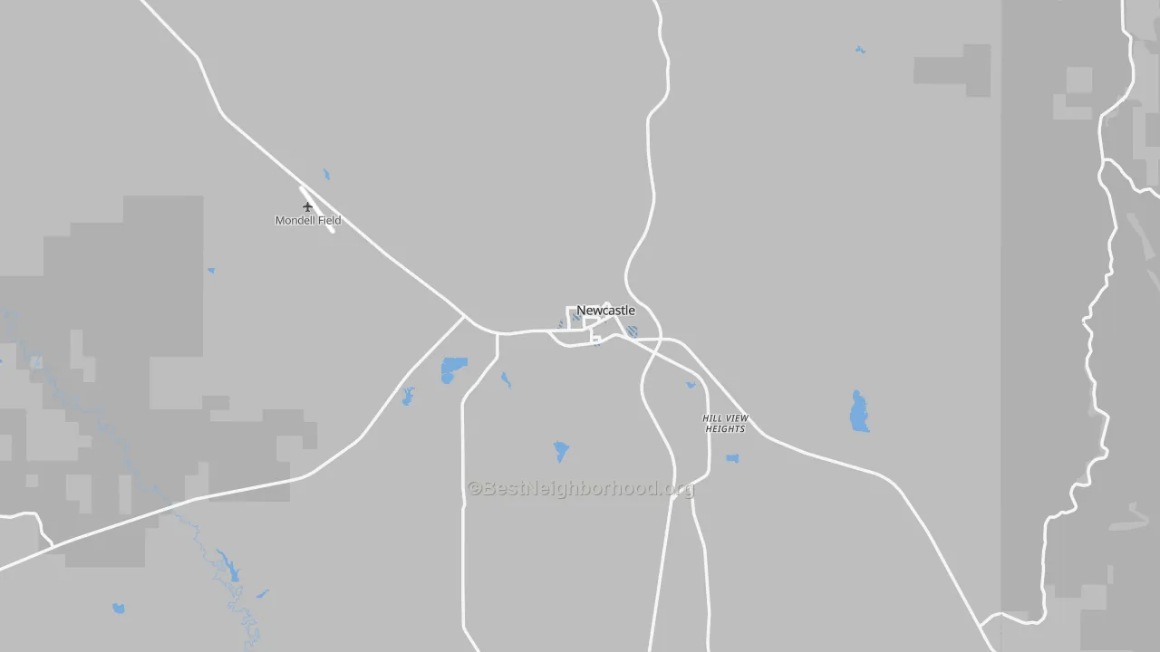 Transit Grade map of 82701, WY