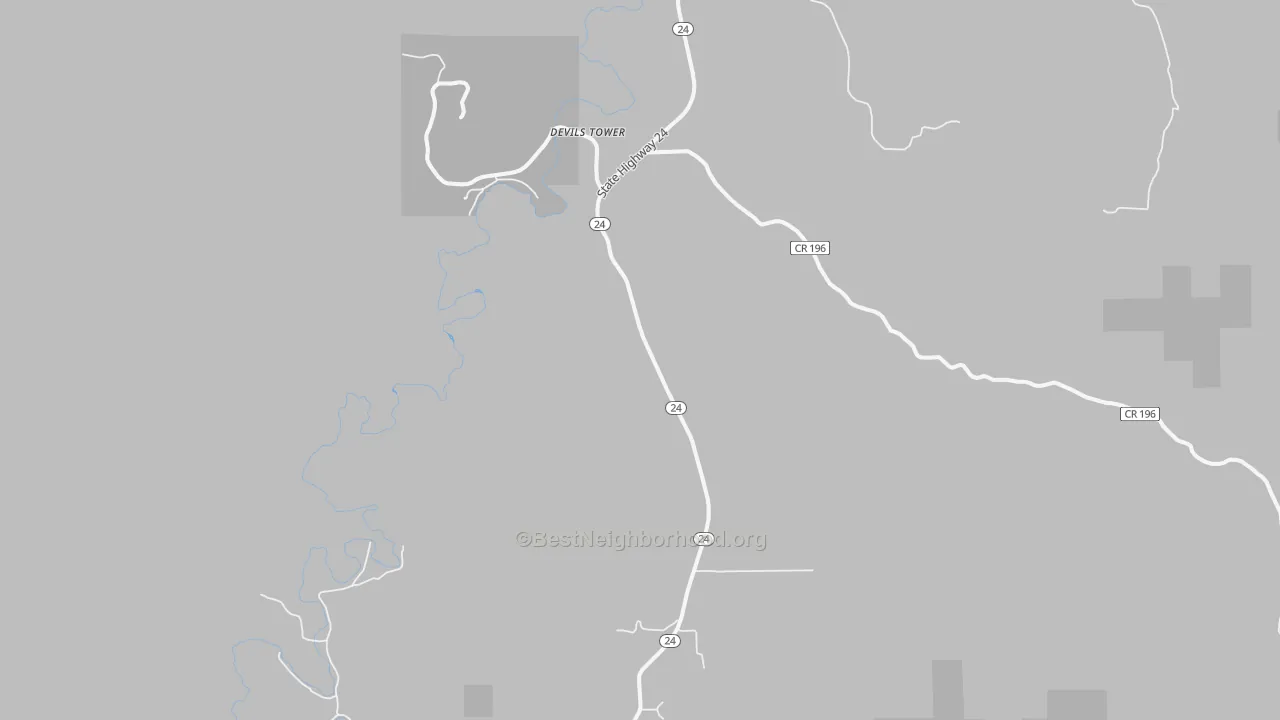 Transit Grade map of 82714, WY