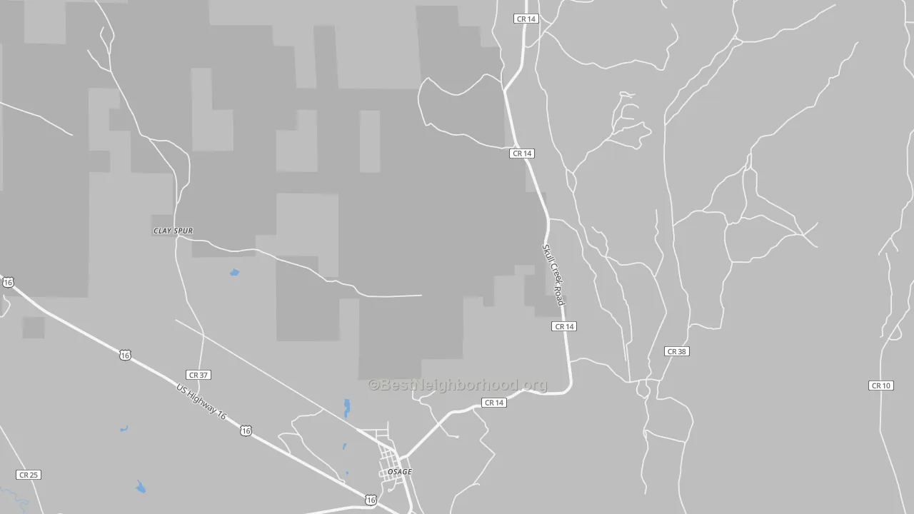 Transit Grade map of 82723, WY