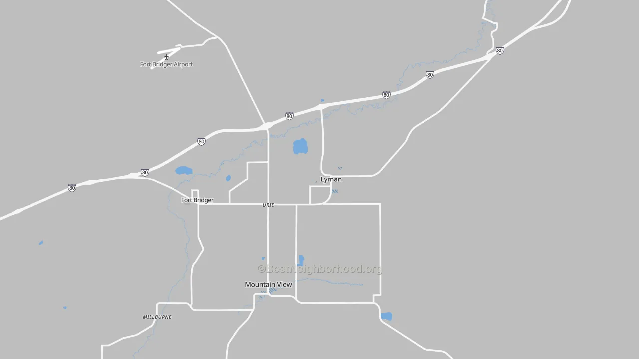 Transit Grade map of 82937, WY