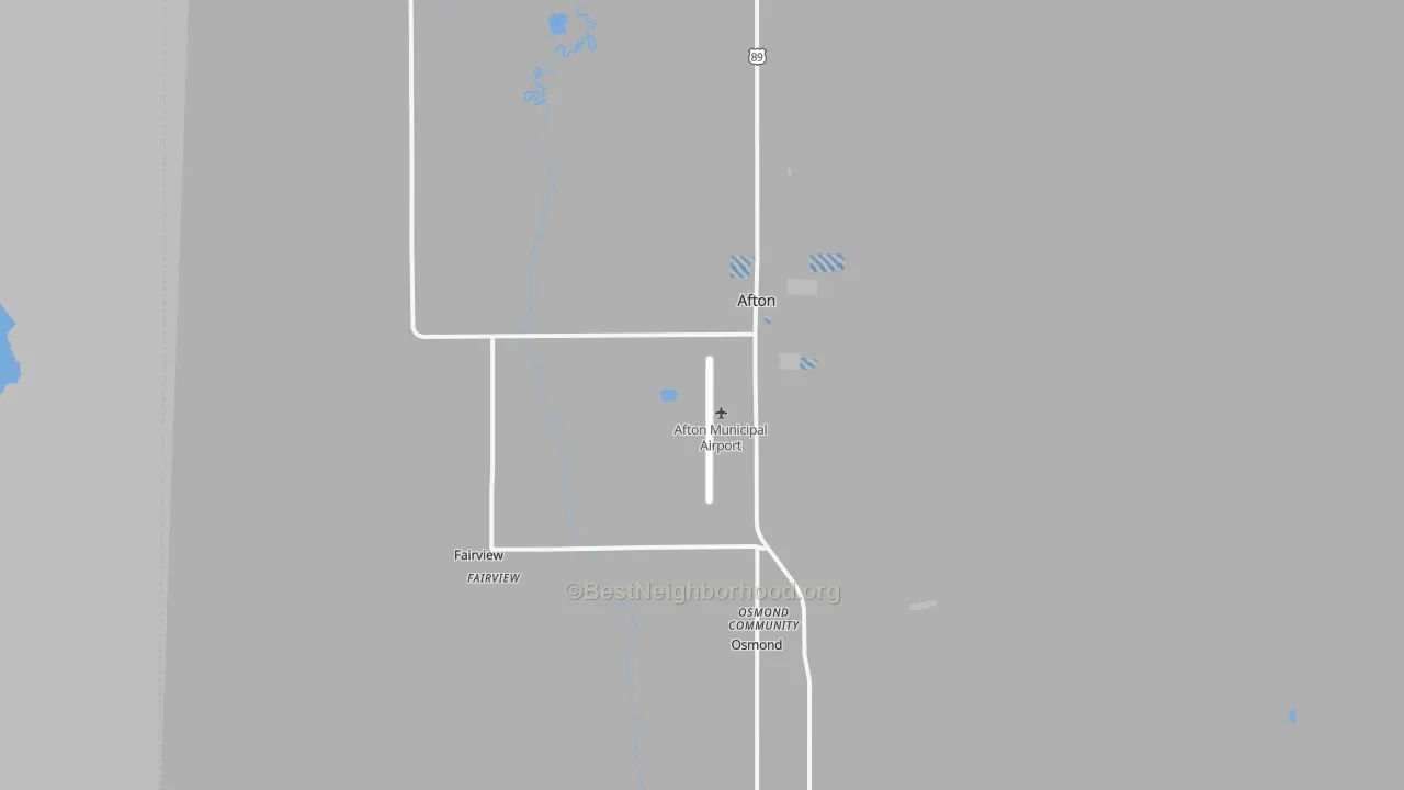 Transit Grade map of 83110, WY