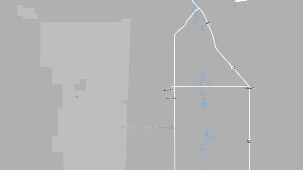 Transit Grade map of 83111, WY