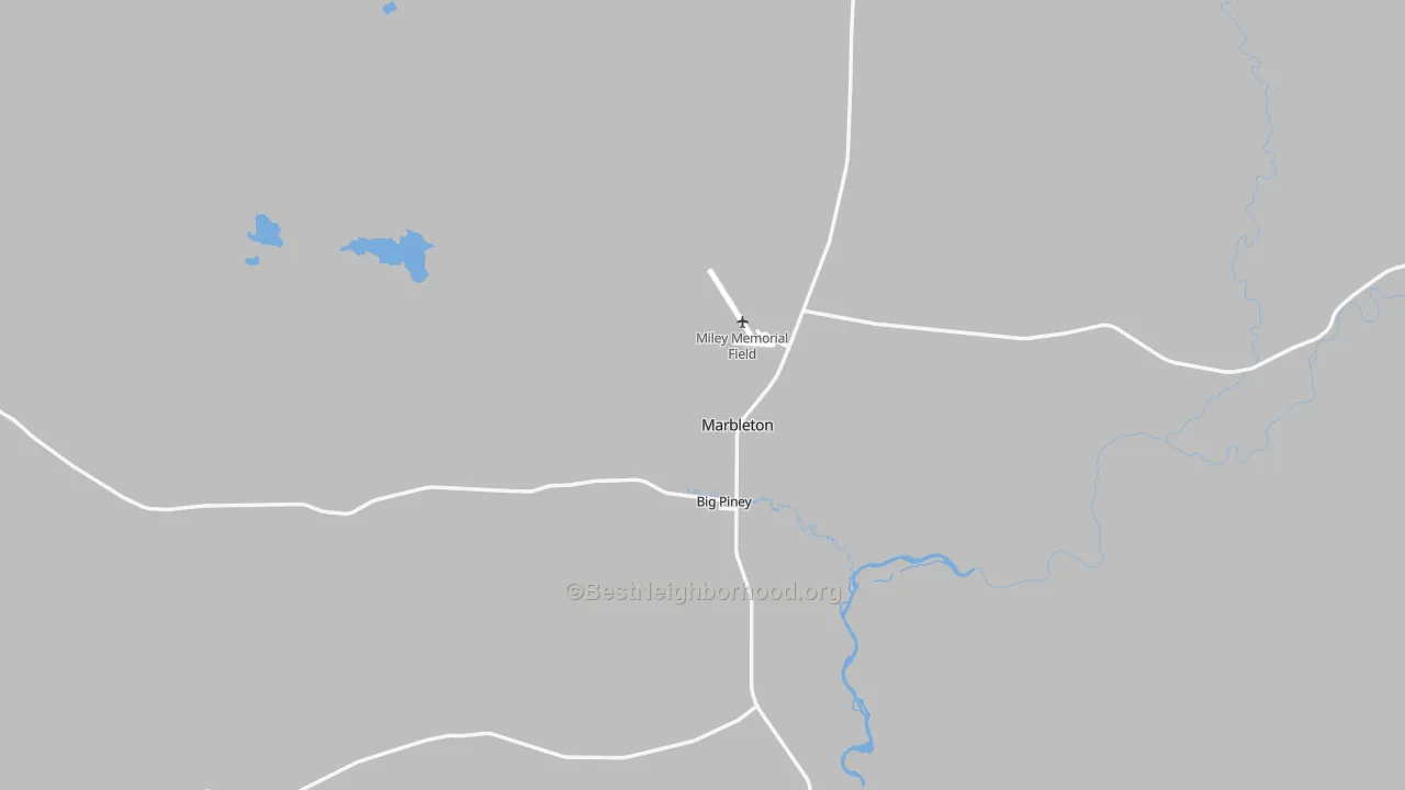 Transit Grade map of 83113, WY