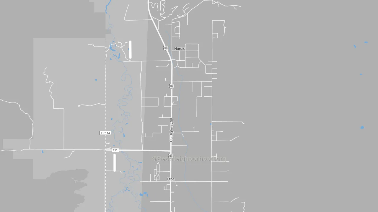 Transit Grade map of 83118, WY