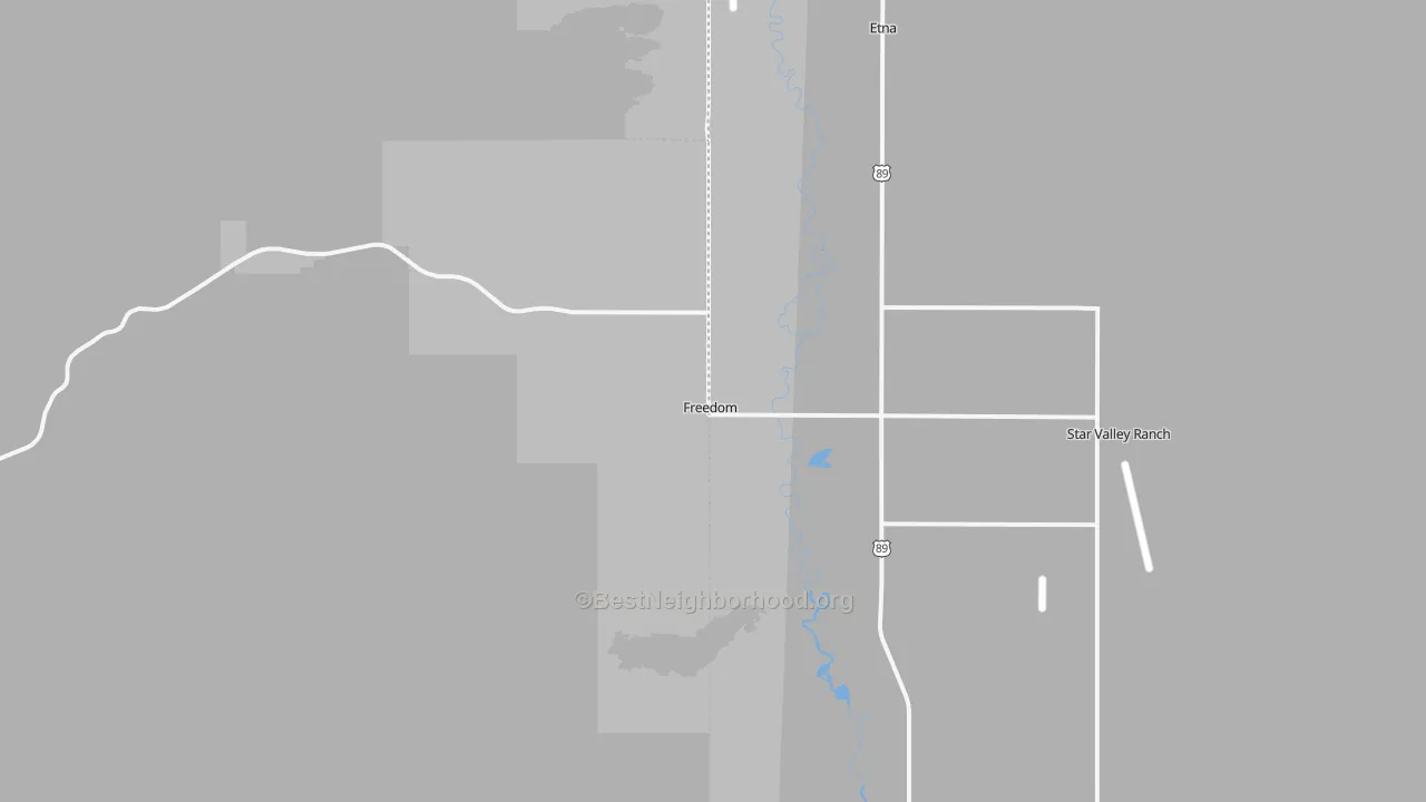 Transit Grade map of 83120, WY