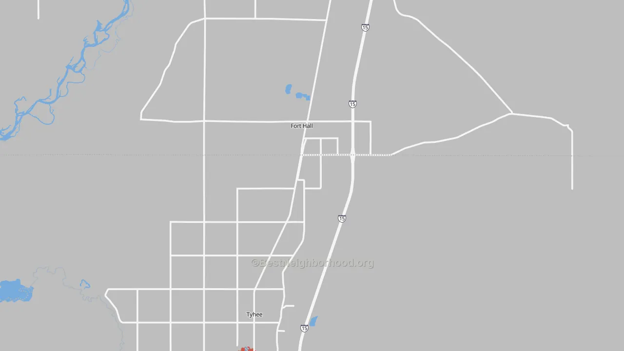 Transit Grade map of 83203, ID