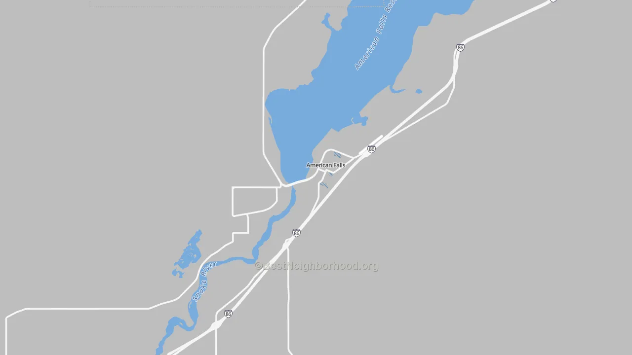 Transit Grade map of 83211, ID
