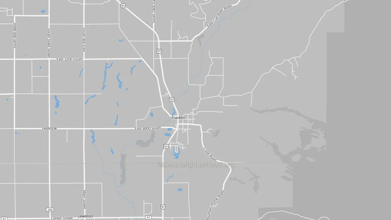 Transit Grade map of 83237, ID