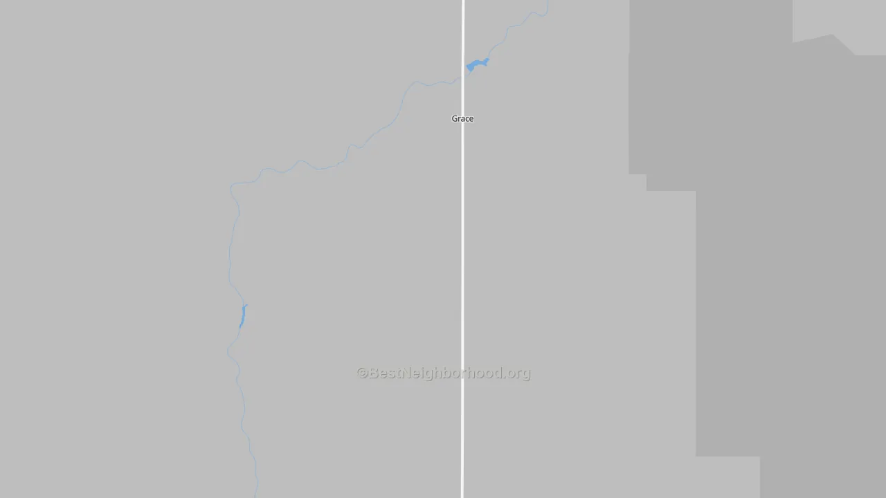 Transit Grade map of 83241, ID