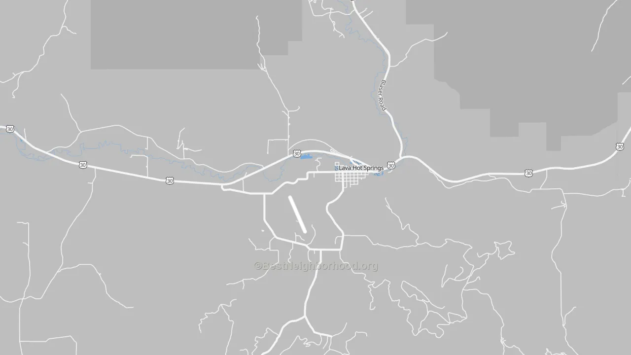 Transit Grade map of 83246, ID