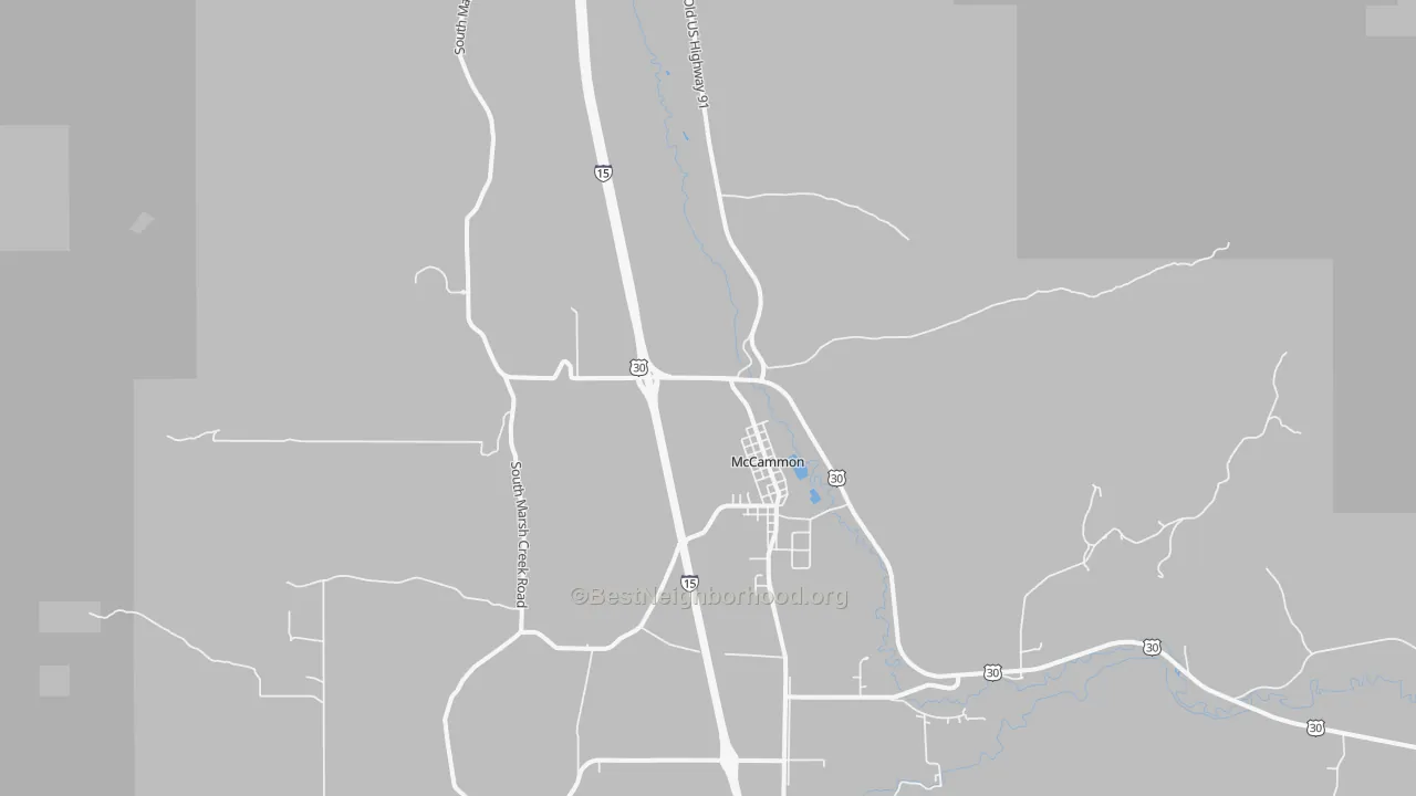 Transit Grade map of 83250, ID