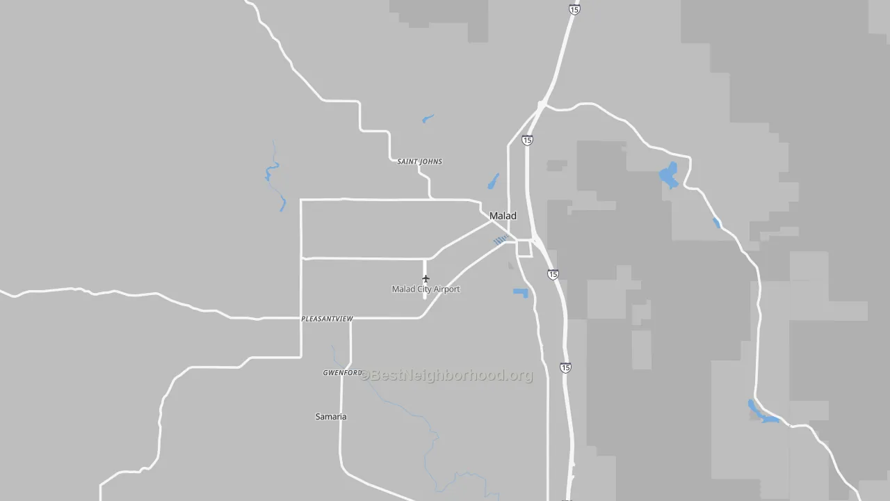 Transit Grade map of 83252, ID
