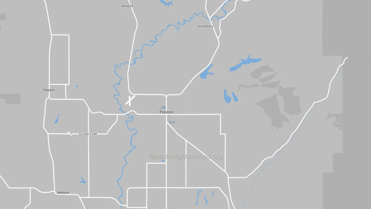 Transit Grade map of 83263, ID