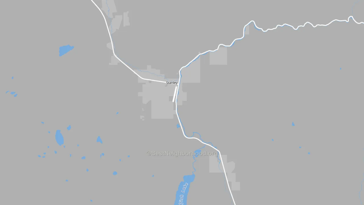 Transit Grade map of 83278, ID