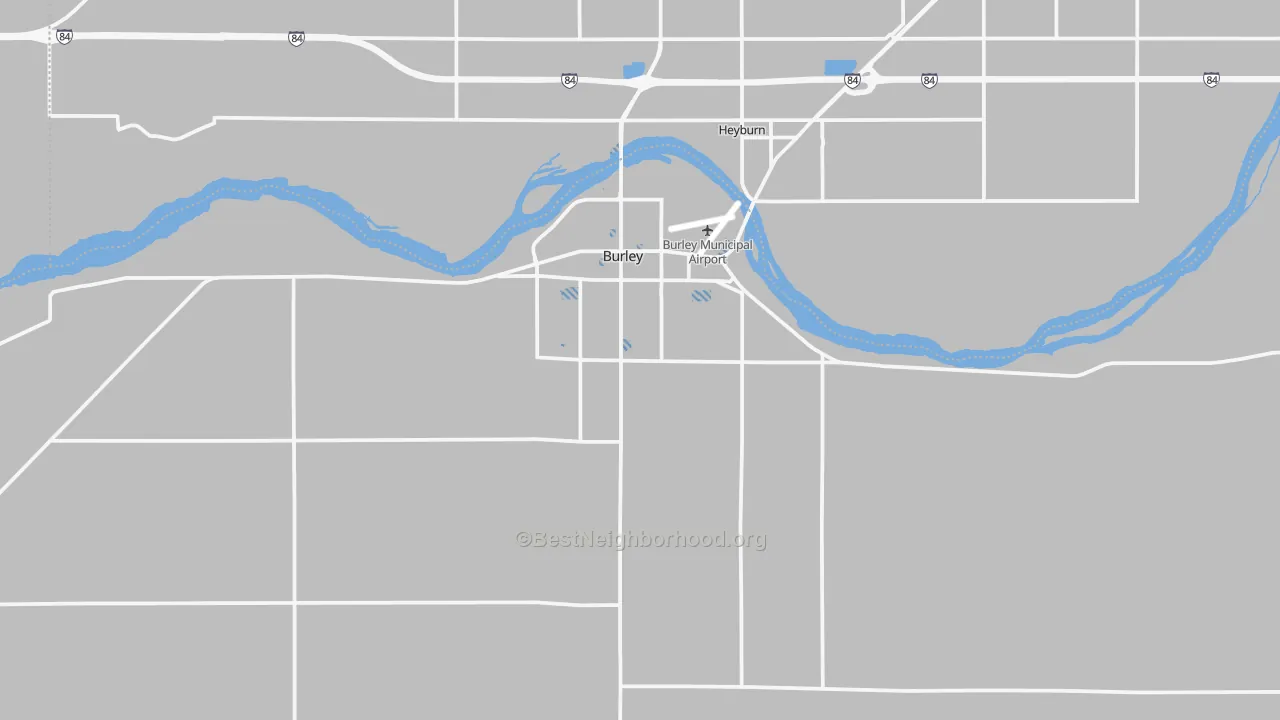 Transit Grade map of 83318, ID
