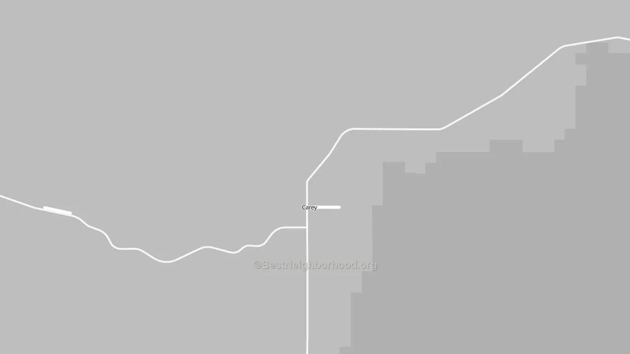 Transit Grade map of 83320, ID