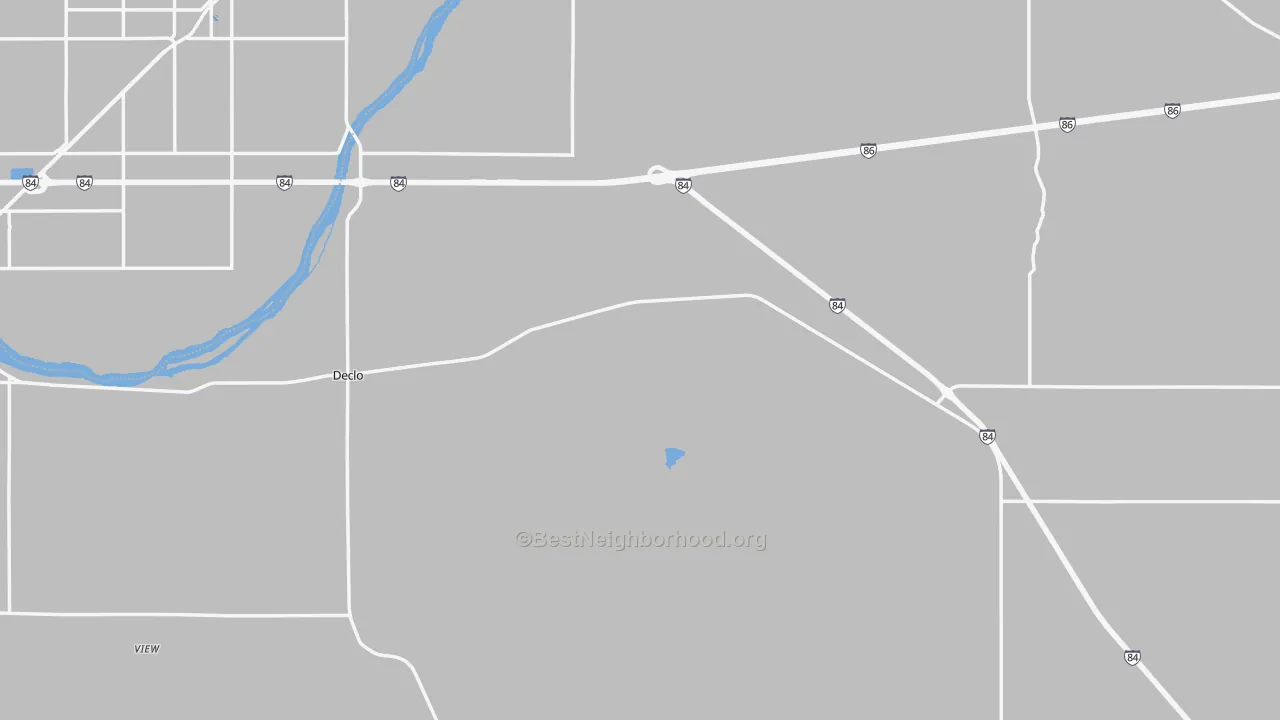 Transit Grade map of 83323, ID