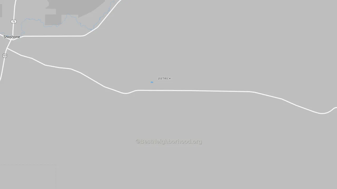 Transit Grade map of 83324, ID