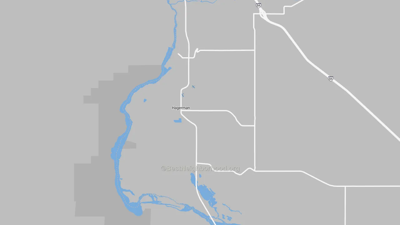 Transit Grade map of 83332, ID