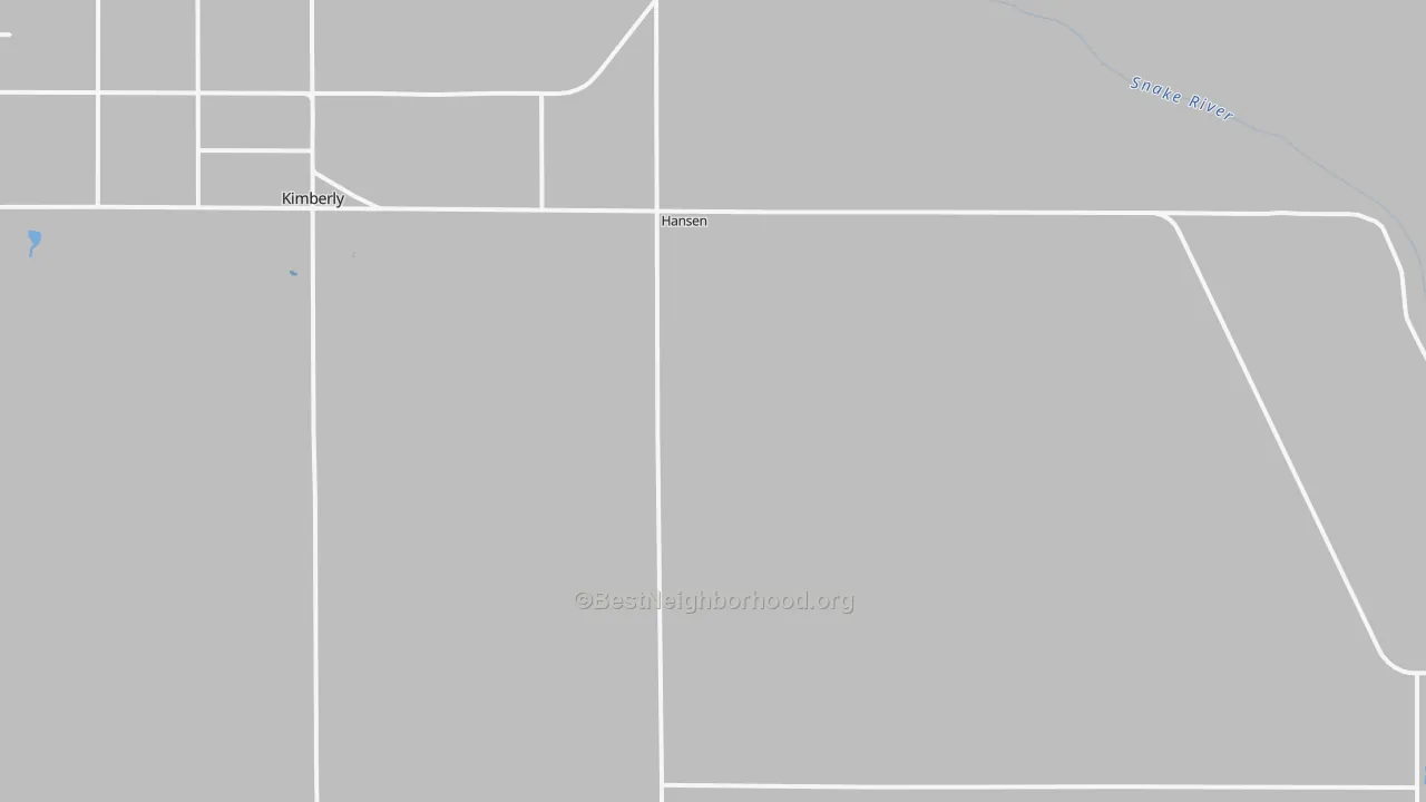 Transit Grade map of 83334, ID