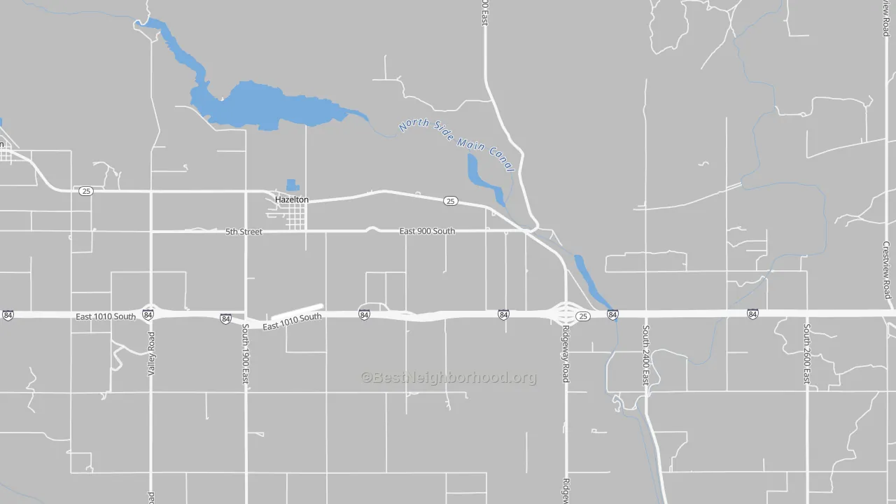 Transit Grade map of 83335, ID