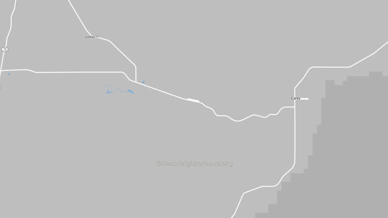 Transit Grade map of 83348, ID