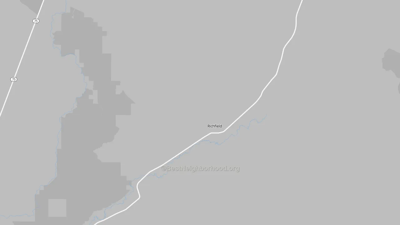 Transit Grade map of 83349, ID