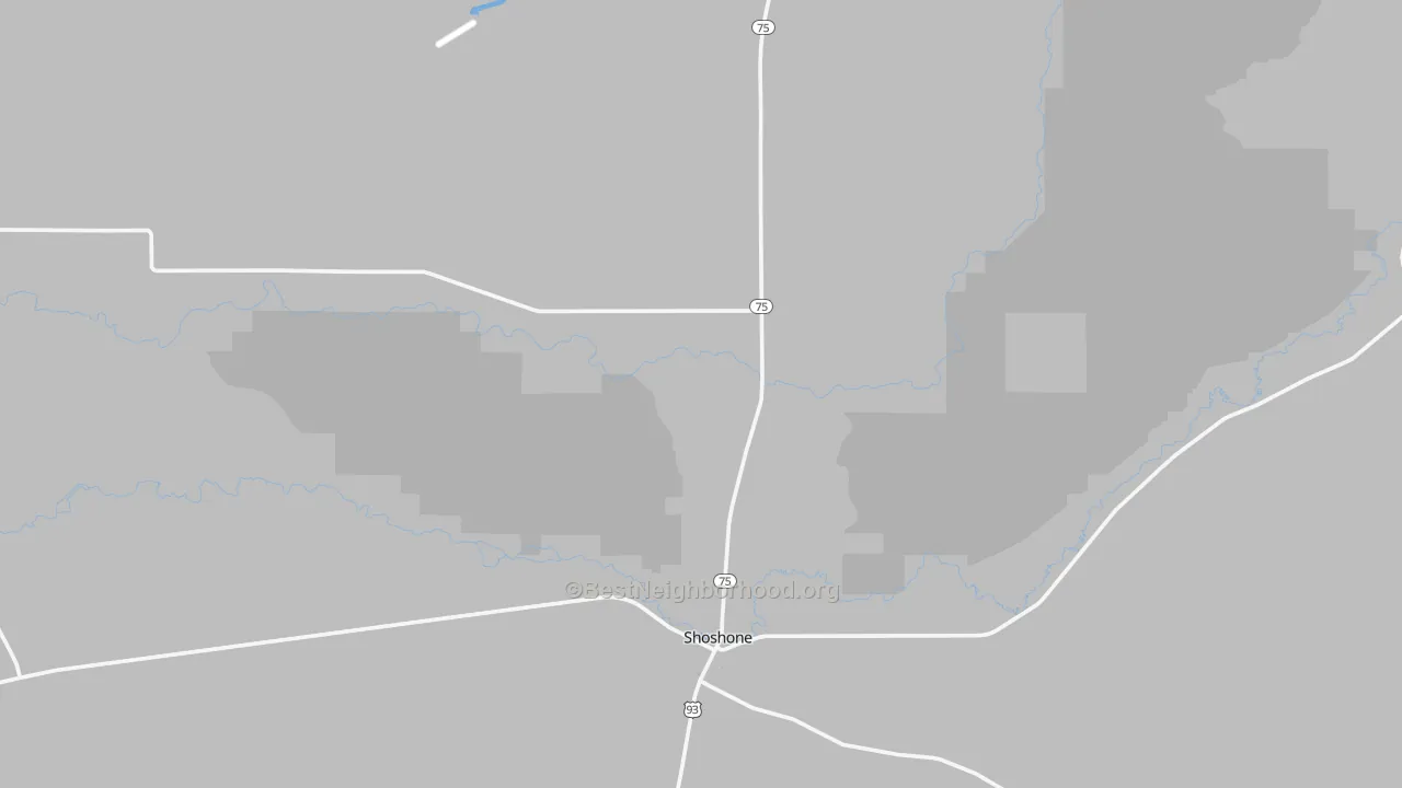 Transit Grade map of 83352, ID