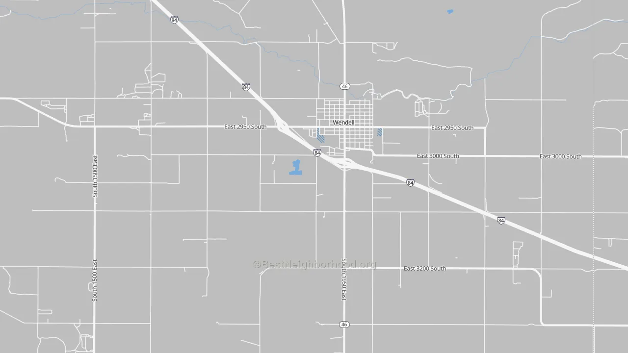 Transit Grade map of 83355, ID