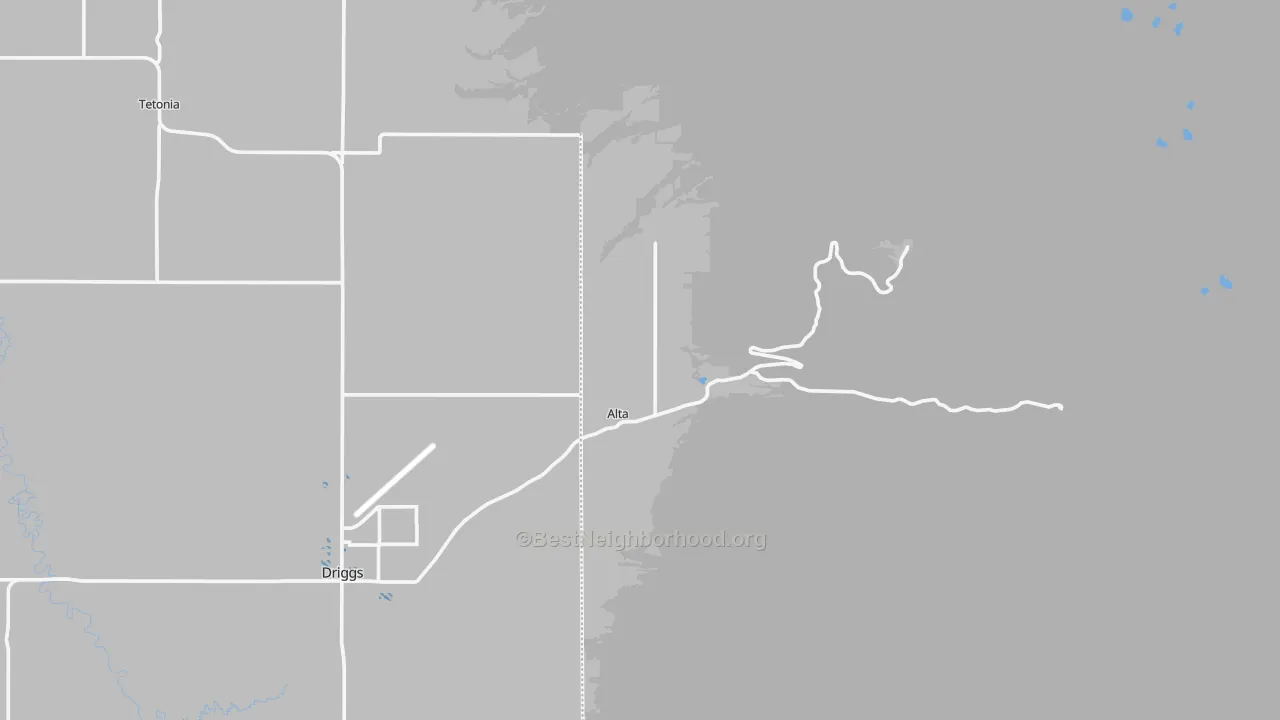 Transit Grade map of 83414, WY