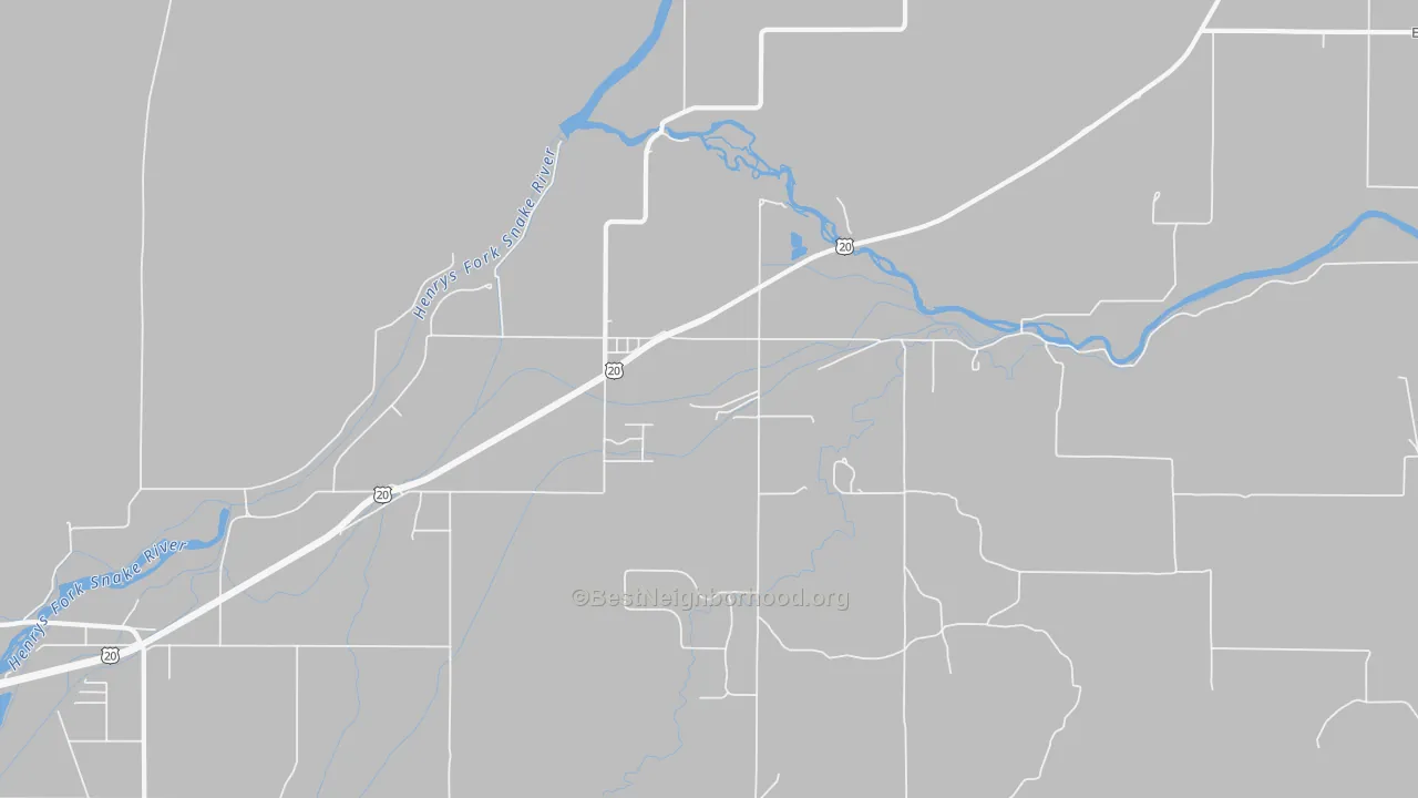 Transit Grade map of 83421, ID