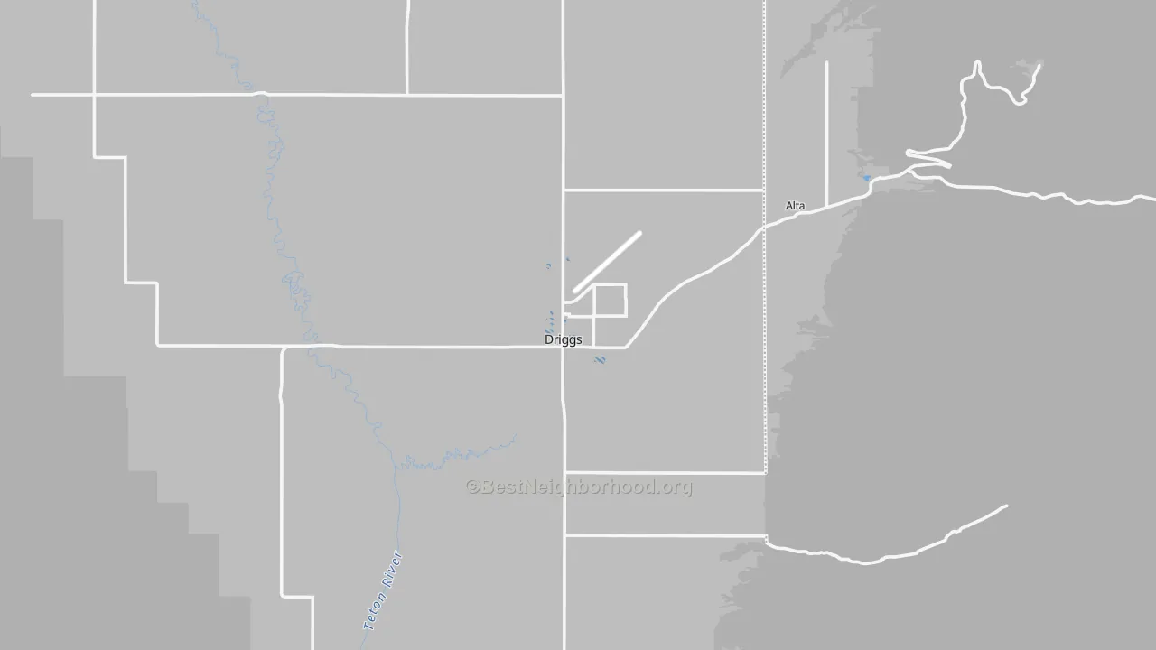 Transit Grade map of 83422, ID