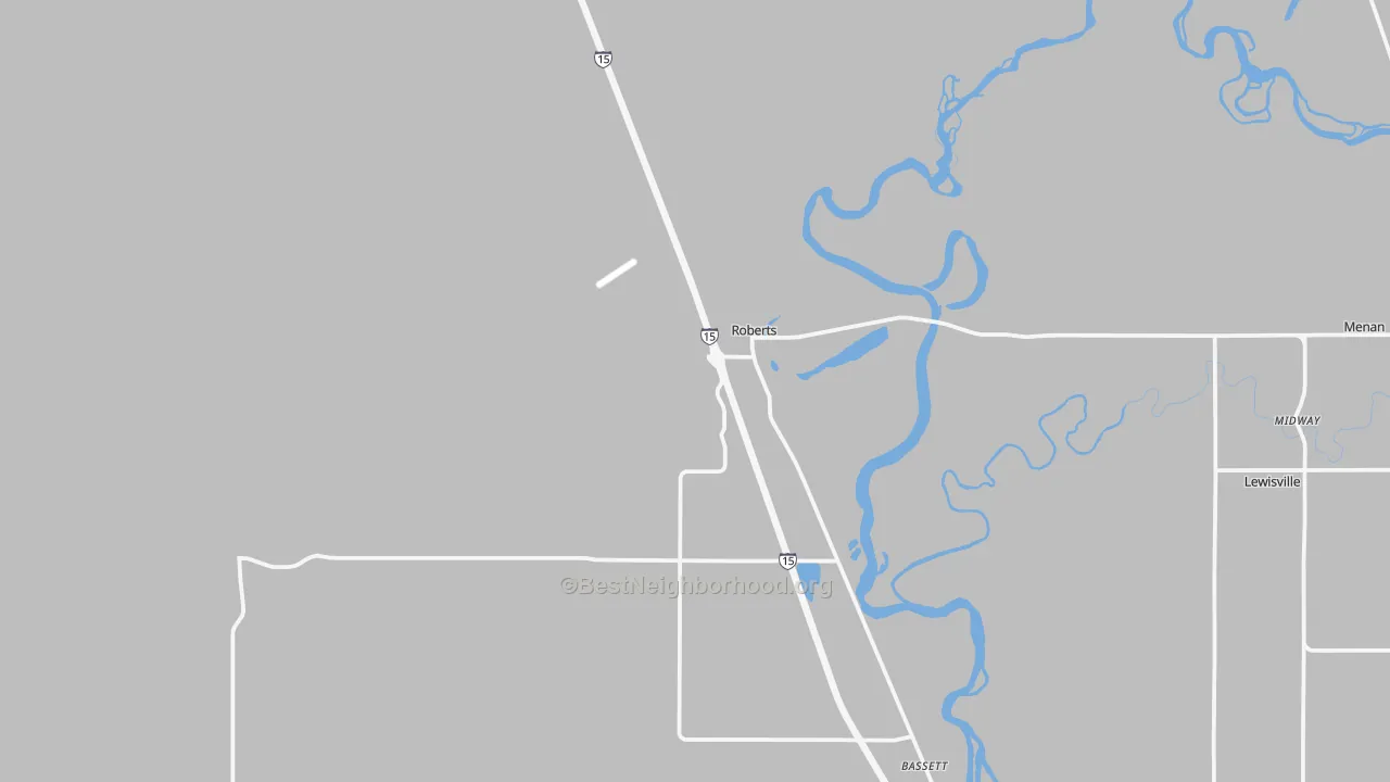 Transit Grade map of 83444, ID
