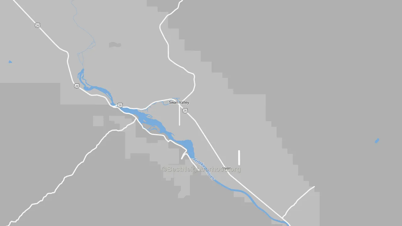 Transit Grade map of 83449, ID