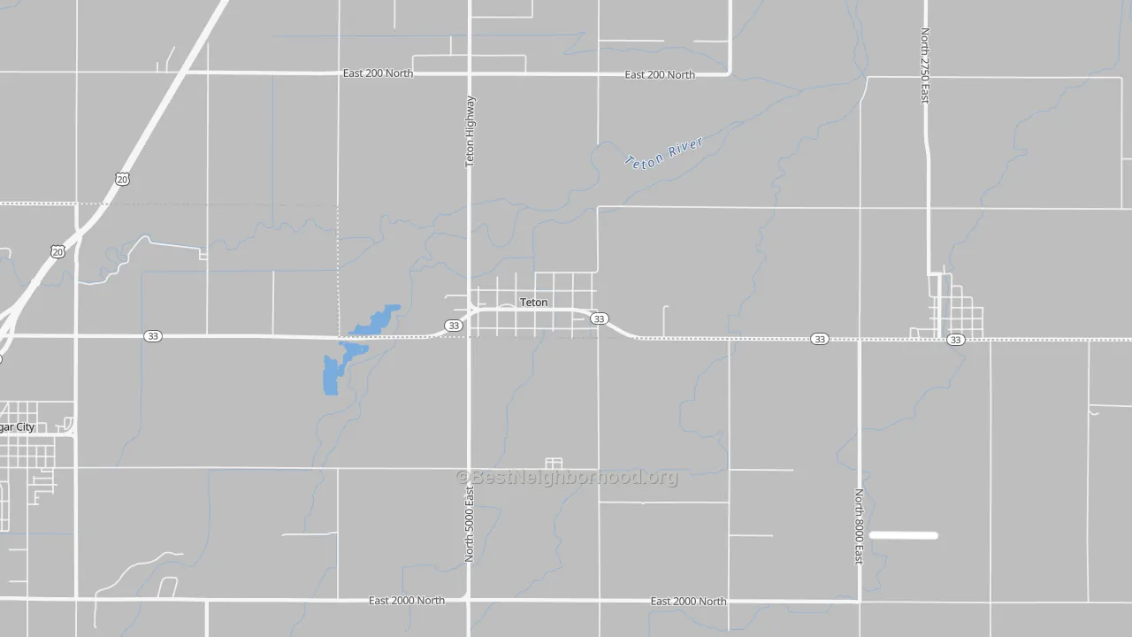 Transit Grade map of 83451, ID