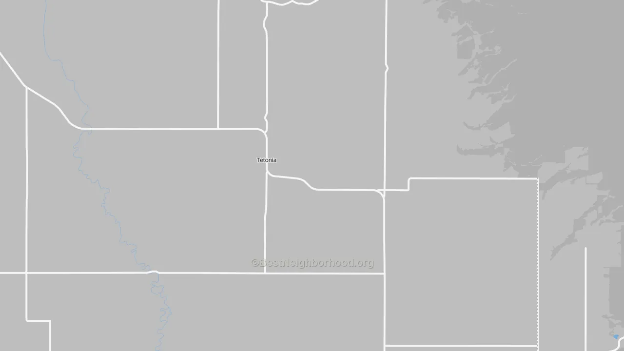 Transit Grade map of 83452, ID