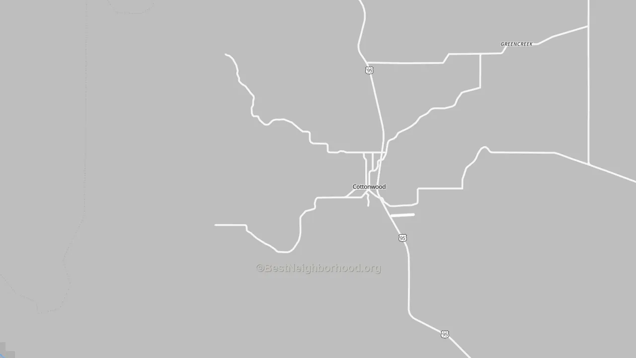 Transit Grade map of 83522, ID