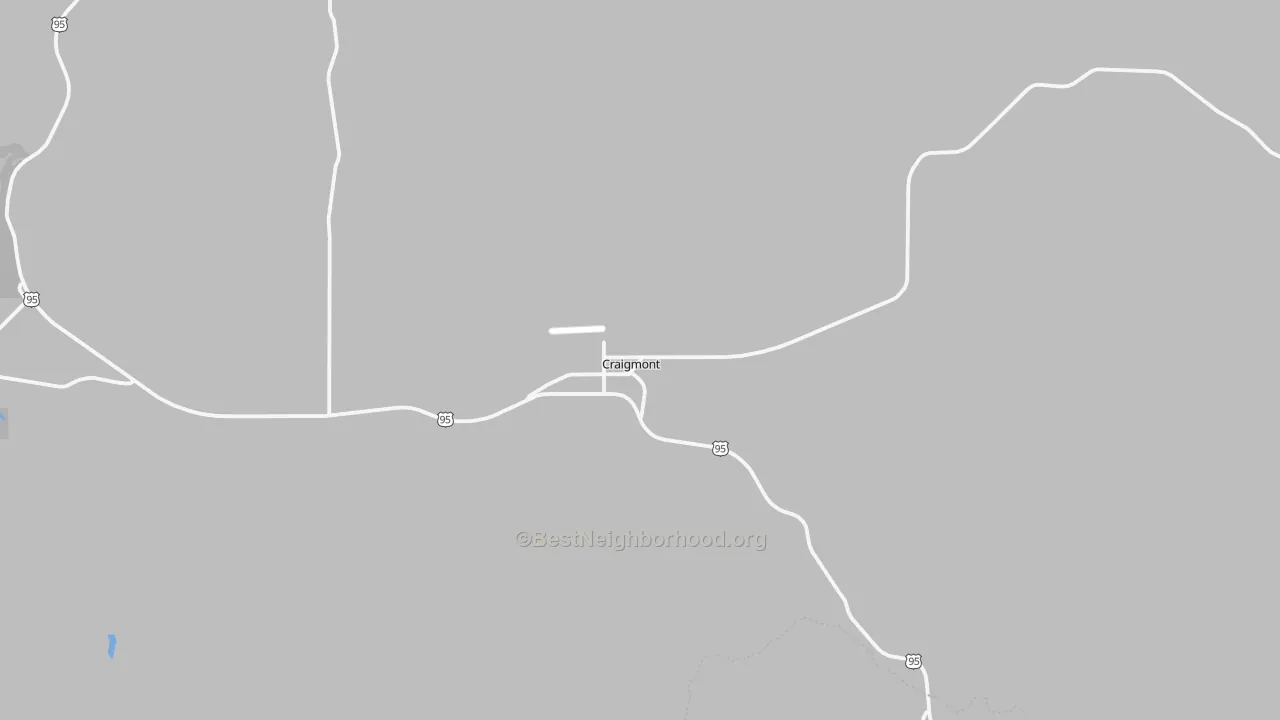 Transit Grade map of 83523, ID
