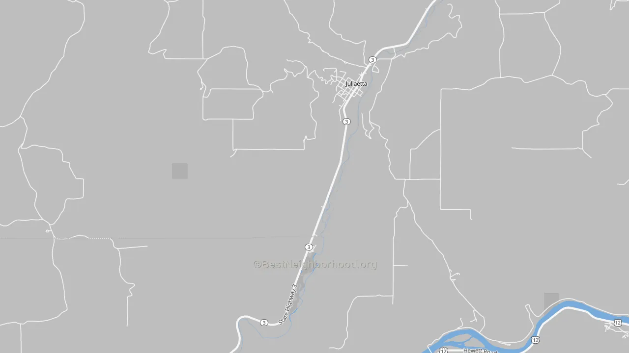 Transit Grade map of 83535, ID