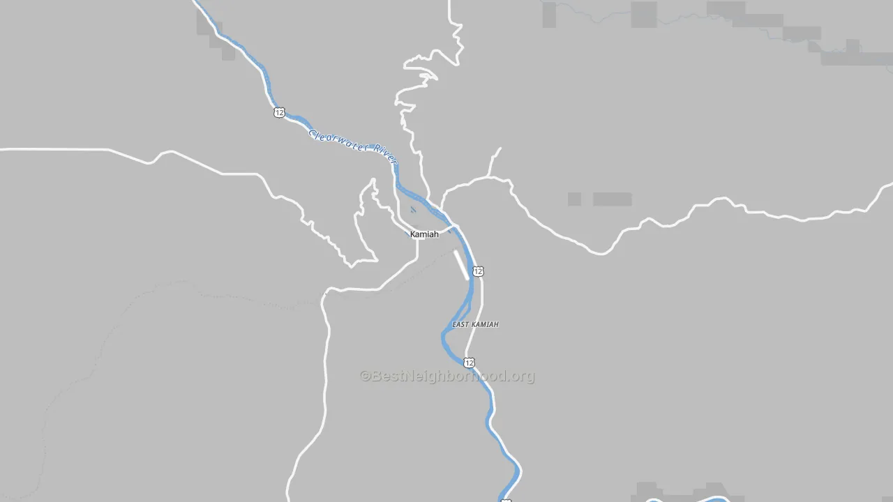 Transit Grade map of 83536, ID
