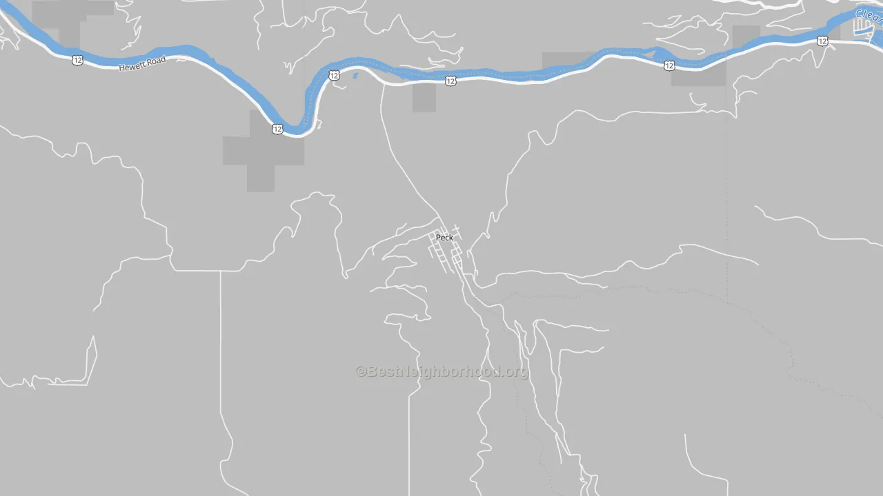 Transit Grade map of 83545, ID