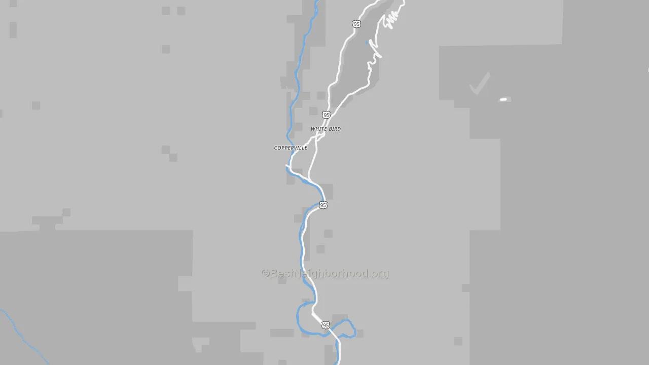 Transit Grade map of 83554, ID