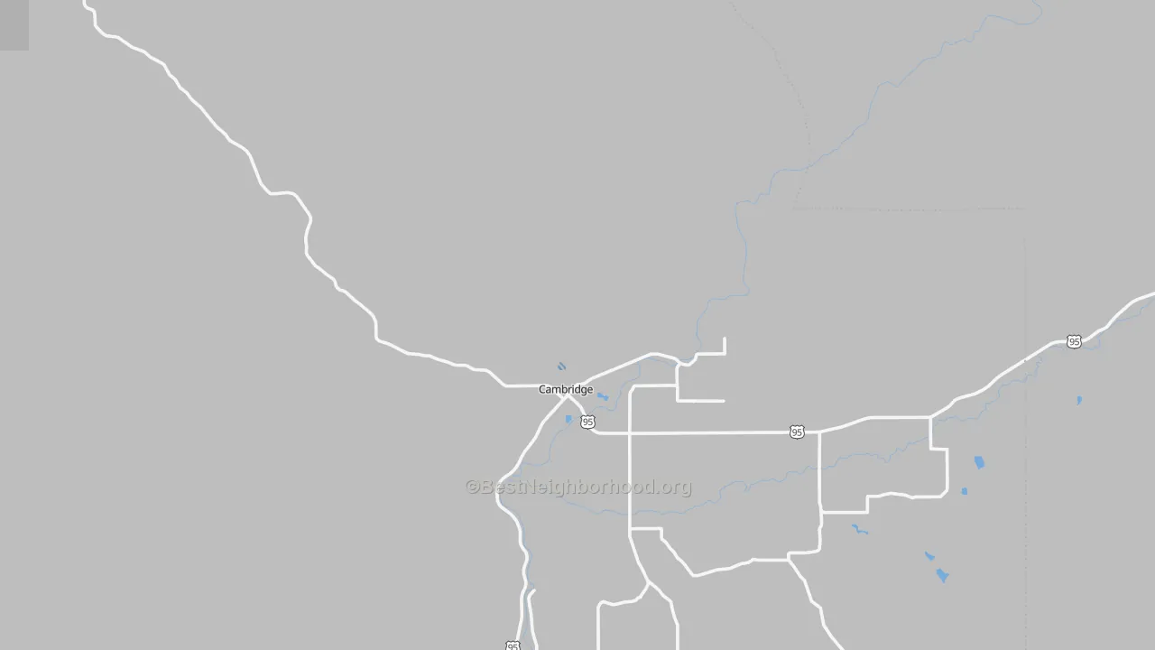 Transit Grade map of 83610, ID